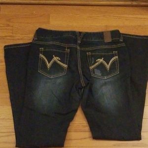 Dark Wash Boot Cut Jeans